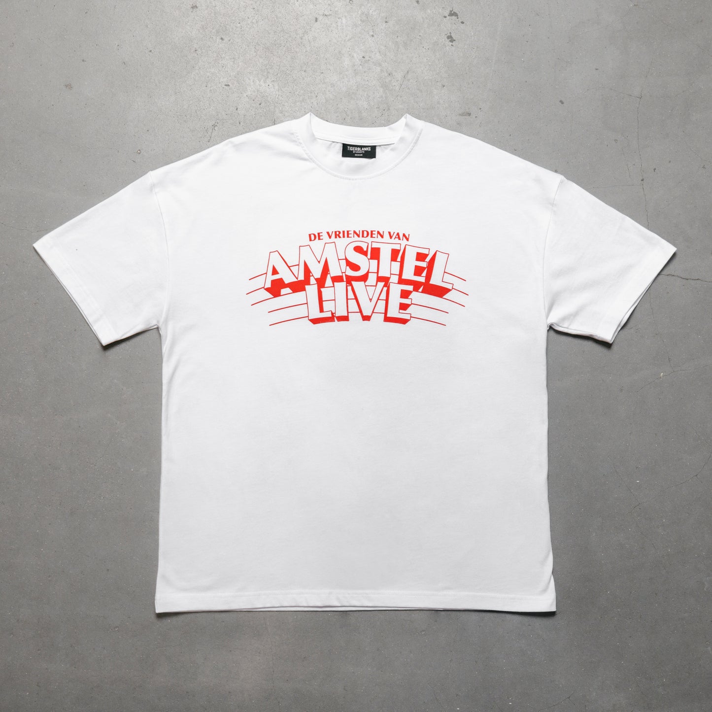 Stave tee white