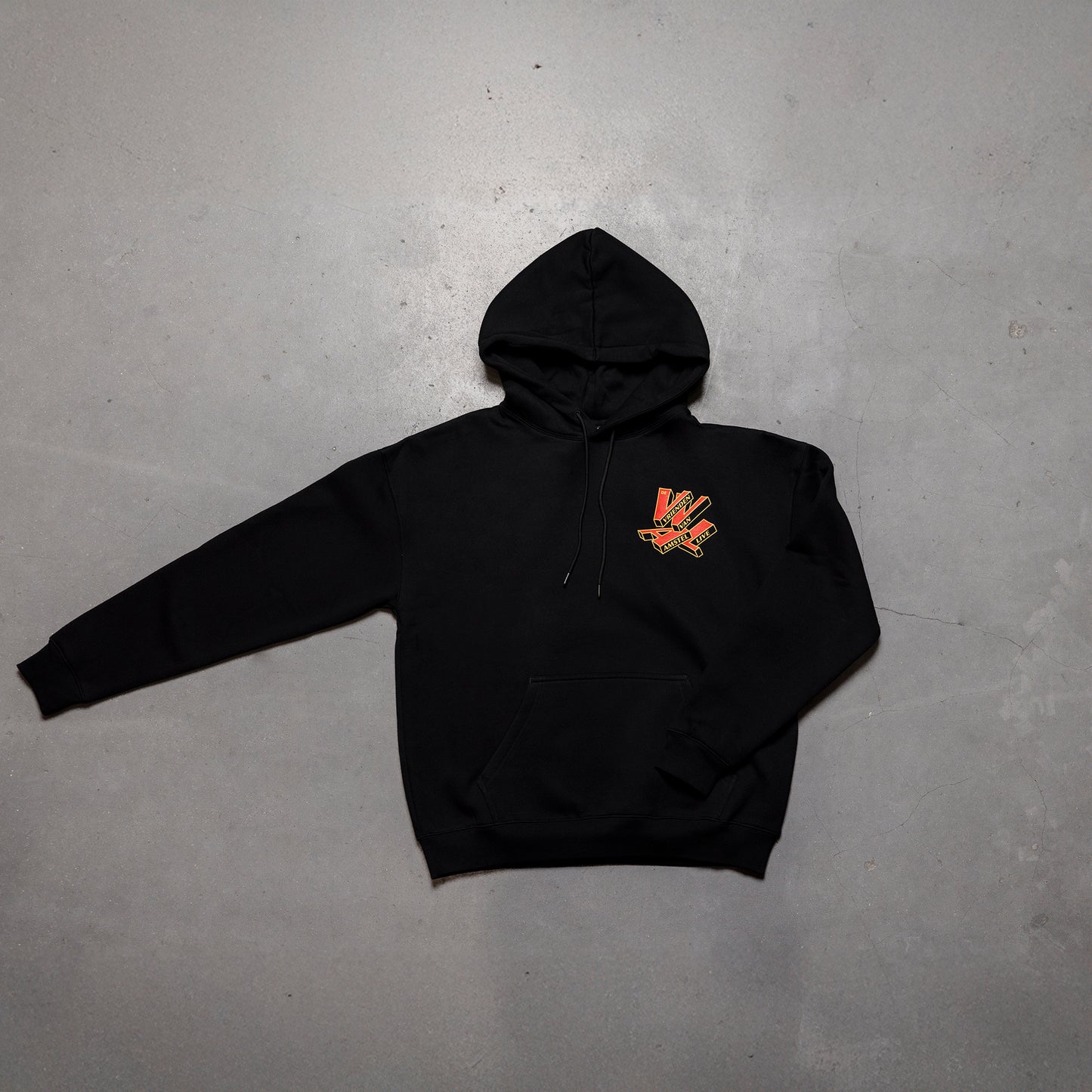 Letterbox Hoodie Black