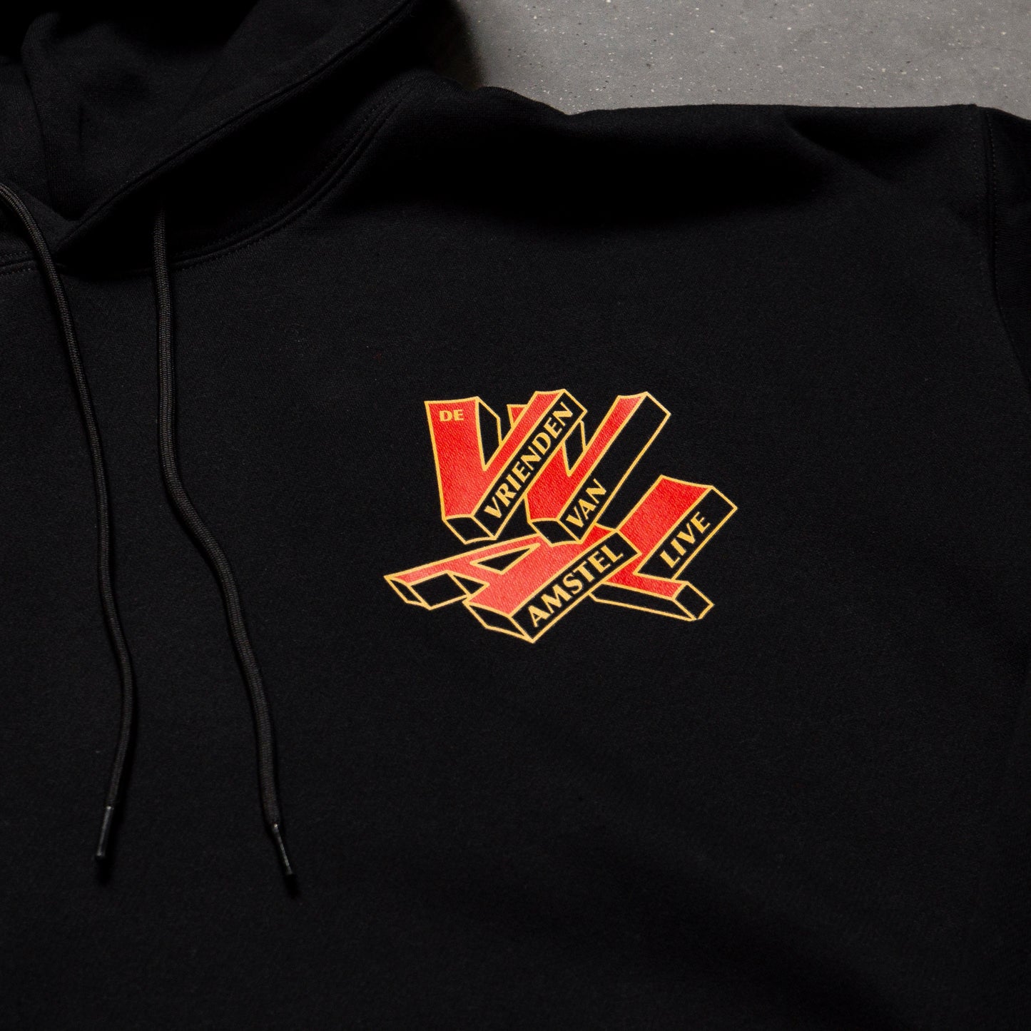 Letterbox Hoodie Black
