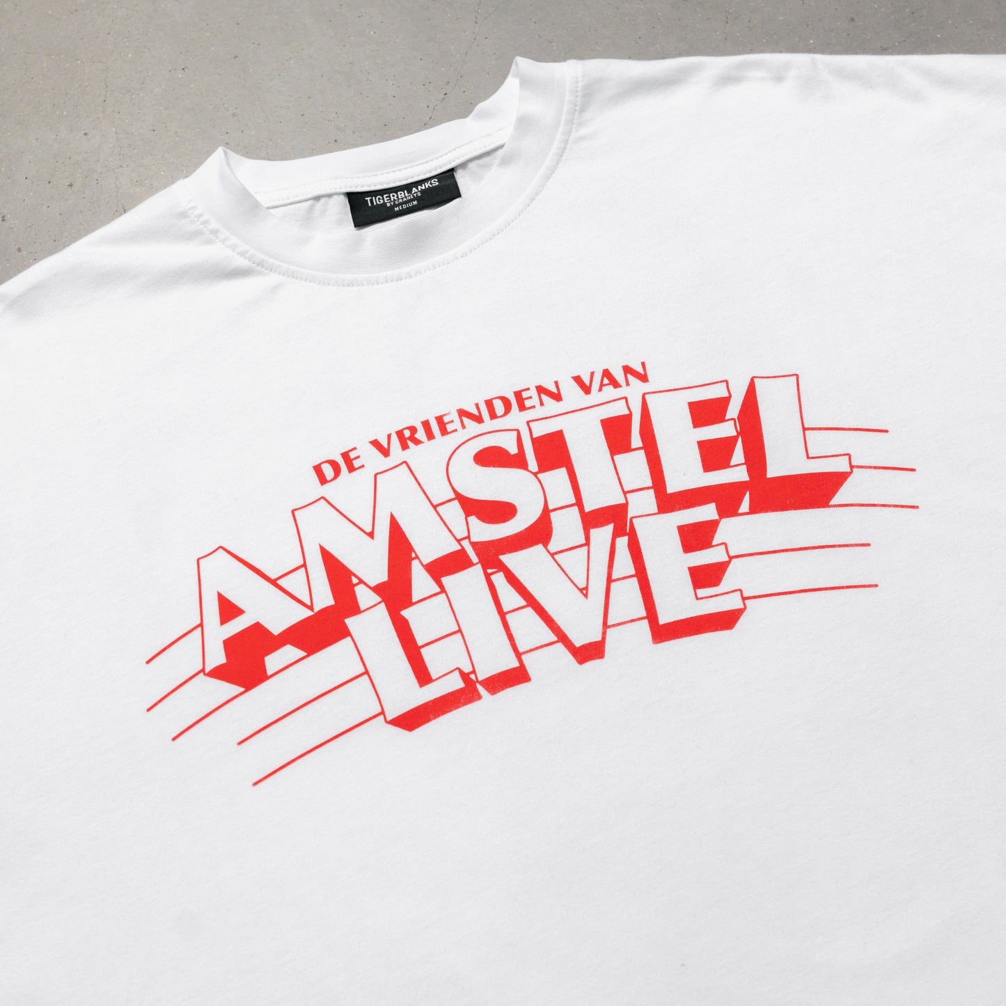 Stave tee white