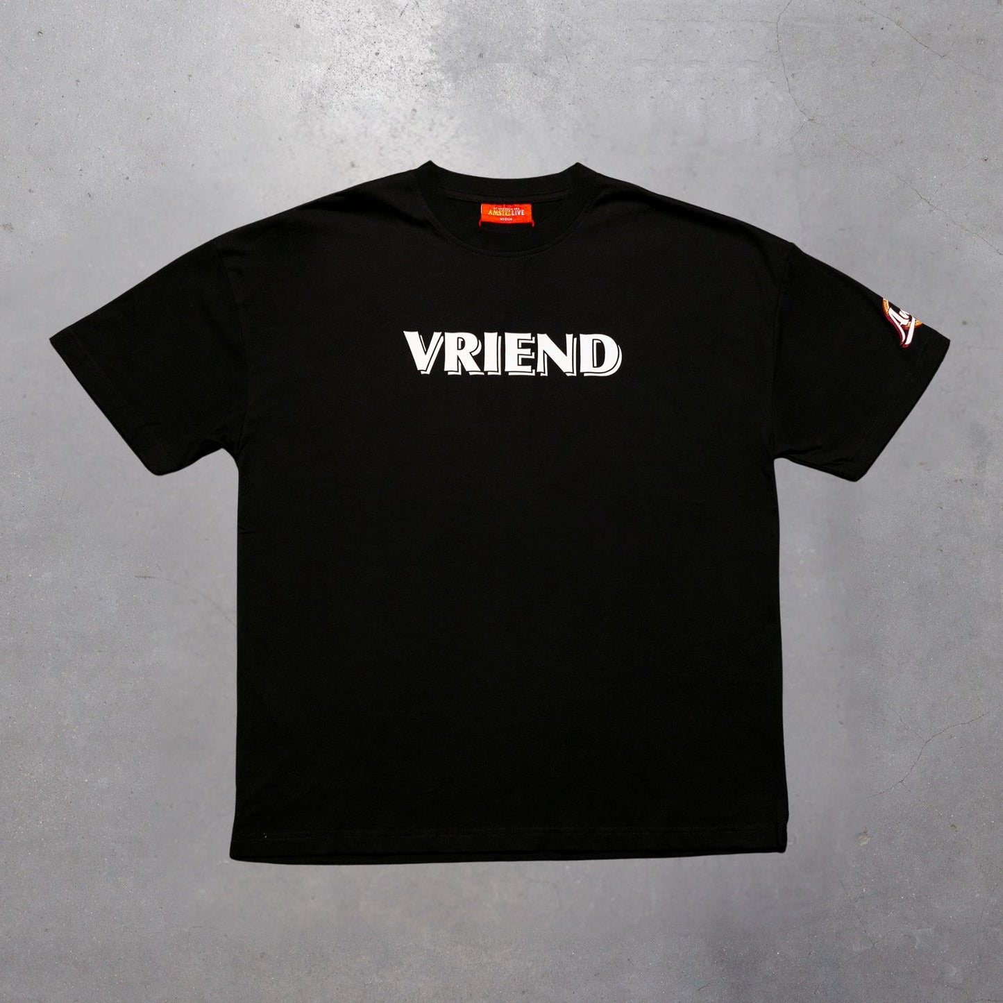 Vriend tee black